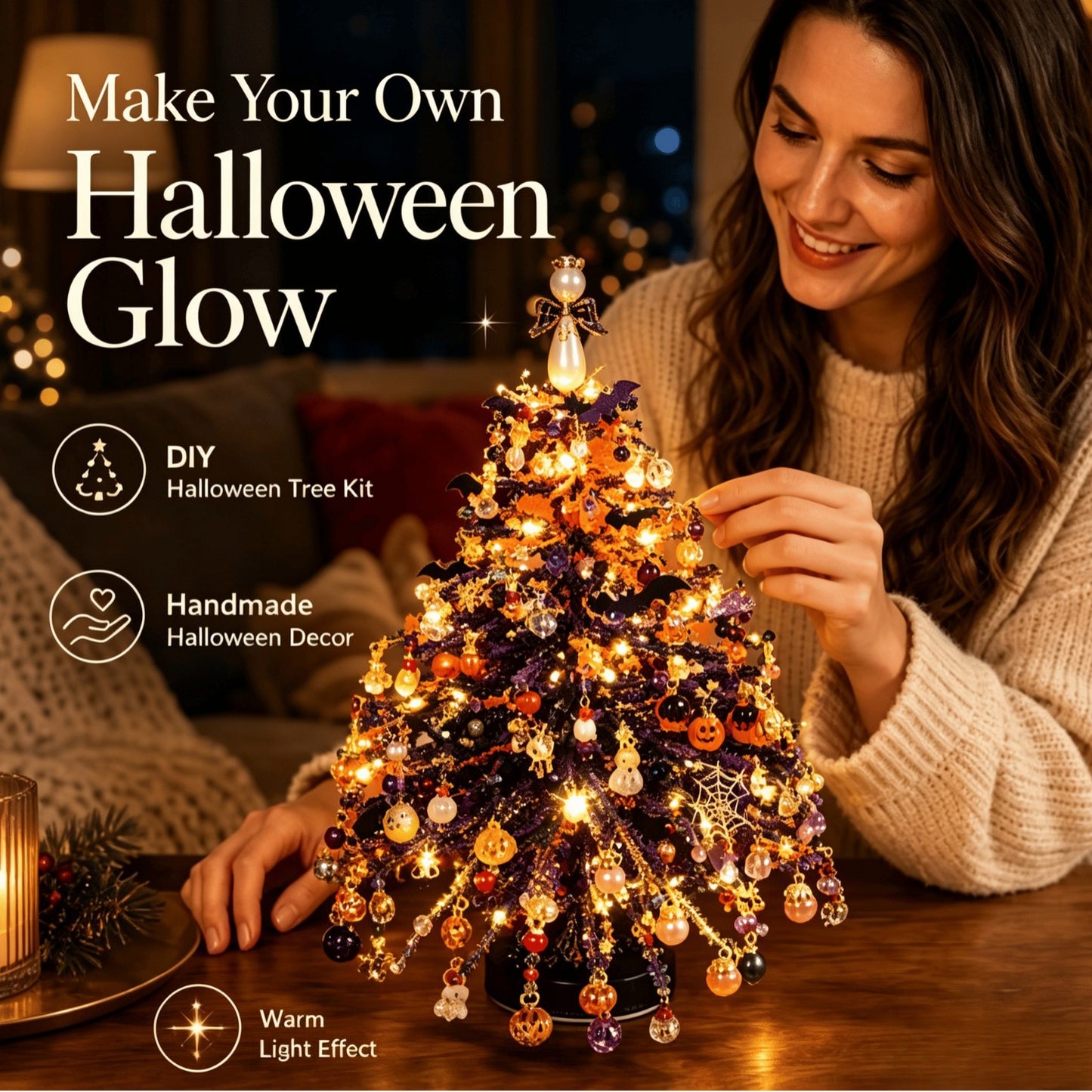 DIY Beaded Christmas Tree Kit