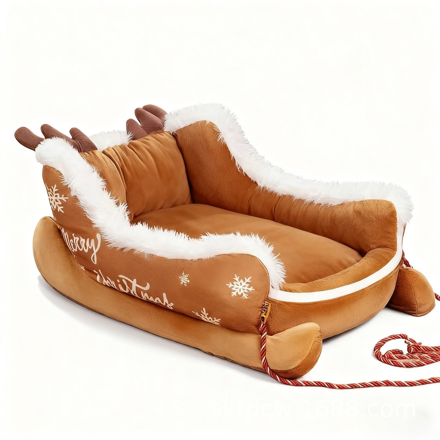 Christmas Plush Pet Bed